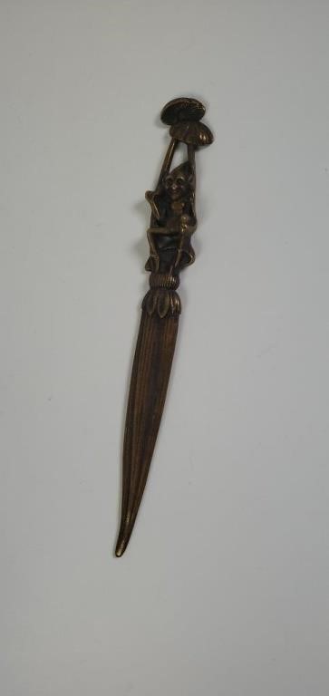 DARTMOOR PIXIE BRASS LETTER