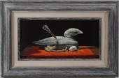 DARWIN MUSSELMAN OIL ON BOARDD