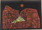DARYL SHAPIRO, HILL TOWN #3, W