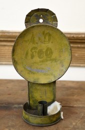 DATED 1800 MUSTARD PAINTED WAL