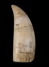 DATED 1846 SCRIMSHAWN LARGE WH