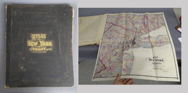 Dated 1867 ''Atlas of New York