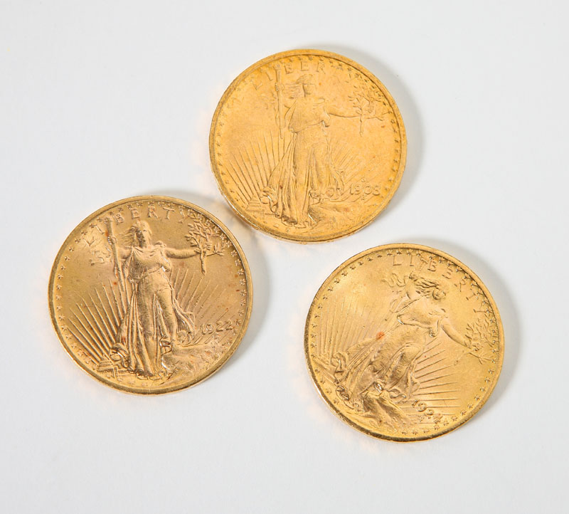 Dated 1908 1922 and 1924