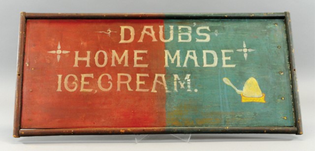 ''DAUBS HOME MADE ICE CREAM''