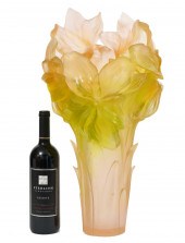 DAUM AMARYLLIS PATE DE VERRE M