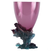 DAUM AMETHYST PATE DE VERRE BA
