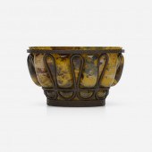 Daum and Majorelle. Bowl. c. 1
