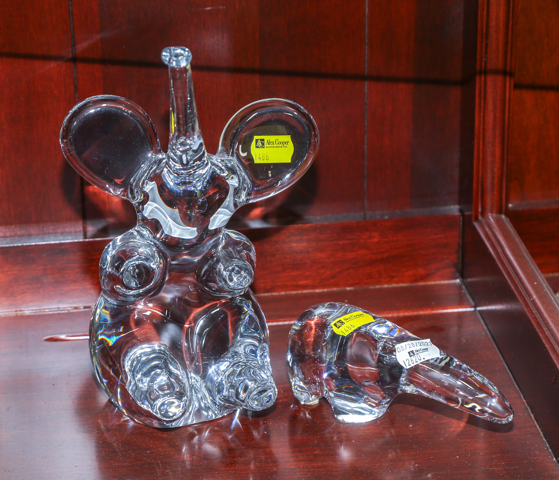 DAUM & BACCARAT COLORLESS GLASS