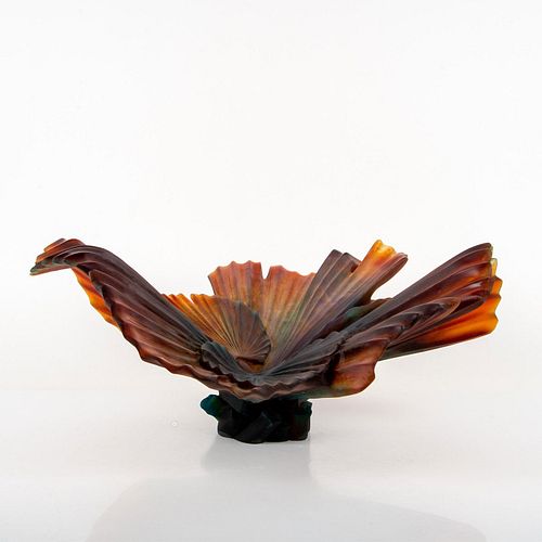 DAUM CRYSTAL BOWL, PALM TREELimited