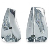 DAUM CRYSTAL "CIRCE" BOOKENDSD