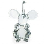 DAUM CRYSTAL ELEPHANT FIGURINE
