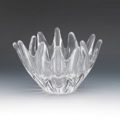 DAUM CRYSTAL "SPLASH" BOWL 5 ¼