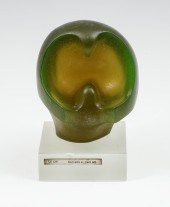 DAUM DIMTIENKO VASELINE GLASS