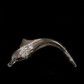 DAUM FRANCE ART GLASS ANIMAL F