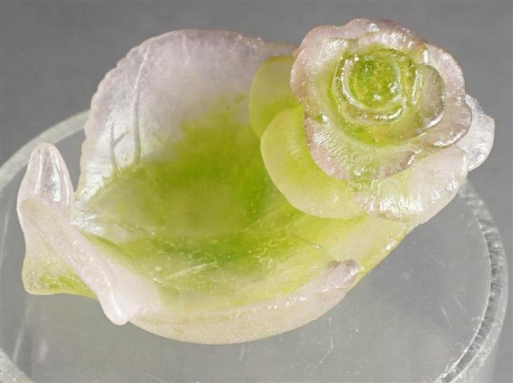 DAUM, FRANCE, COLORED GLASS