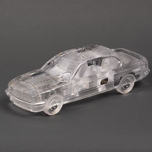 DAUM FRANCE CRYSTAL BMW 750ILA Daum