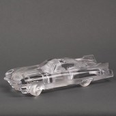 DAUM FRANCE CRYSTAL CADILLAC E