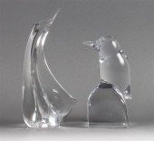 Daum France crystal penguin an
