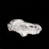 DAUM FRANCE CRYSTAL SCULPTURE,