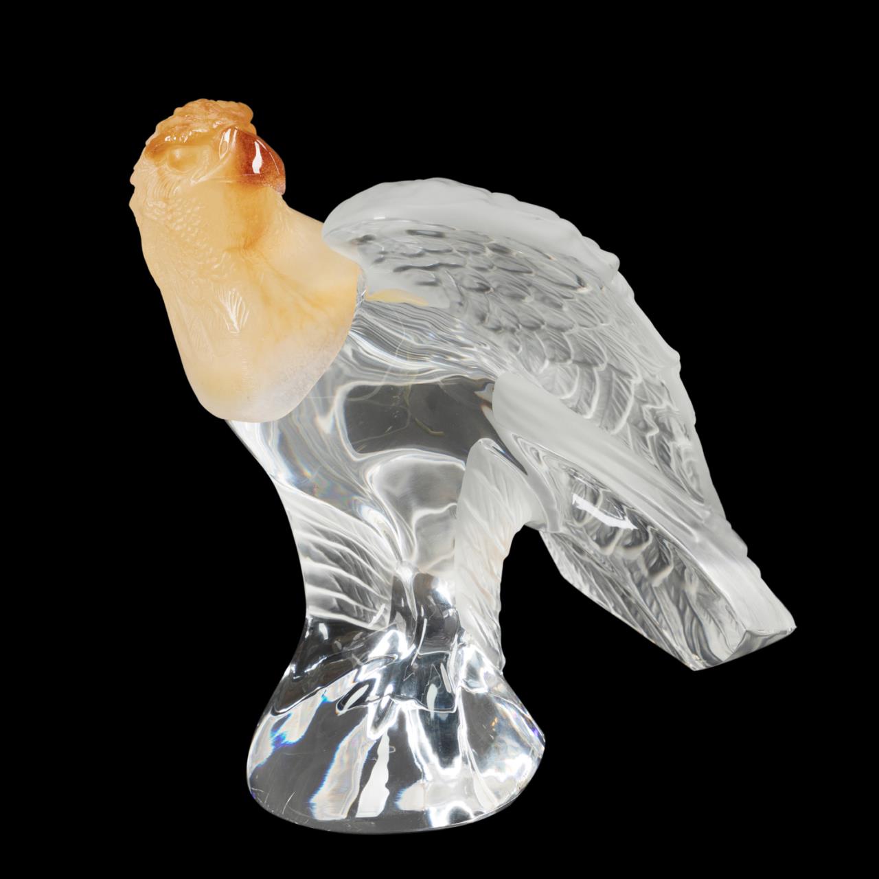 DAUM FRANCE FROSTED & PATE DE VERRE