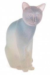 DAUM FRANCE PATE DE VERRE SEAT