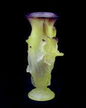 DAUM FRANCE PATE DE VERRE GLAS