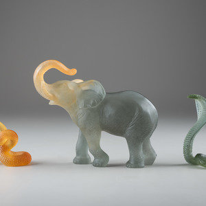 Daum (French, 20th Century) Three