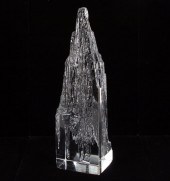Daum French art glass sculptur