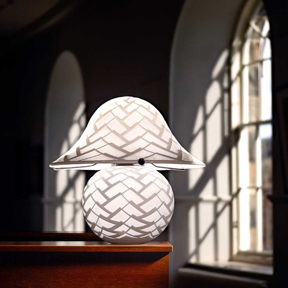 ‡ DAUM FRÈRES, NANCY TABLE LAMP,