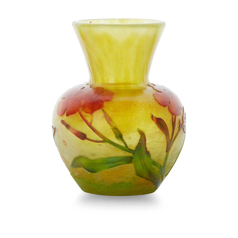 DAUM FRÈRES, NANCY VASE, CIRCA 1900