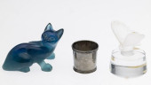 DAUM GLASS CAT, BACCARAT BUTTE