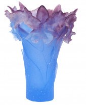 DAUM GM ORCHID AMETHYST PATE D