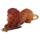 DAUM LE AMBER PATE DE VERRE RE