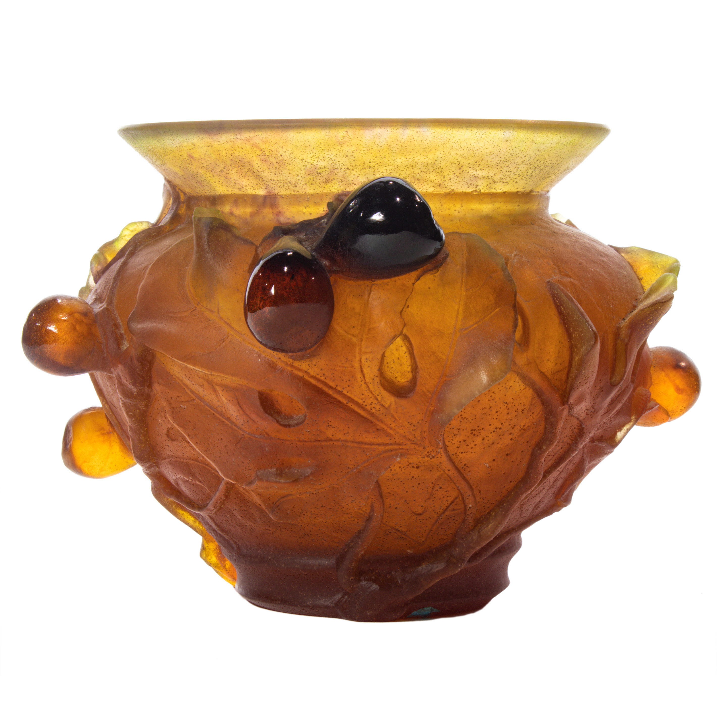 DAUM, LES FIGUES VASE Daum, Les