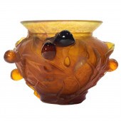 DAUM, LES FIGUES VASE Daum, Le