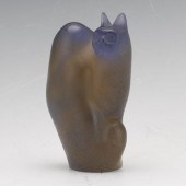 DAUM L'HOSTE PATE DE VERRE CAT