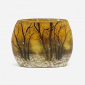 Daum. Miniature Paysage d'hive