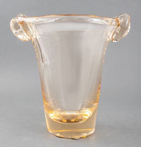 DAUM NANCY ART GLASS CENTERPIECE