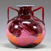 DAUM NANCY ART GLASS VASEDaum