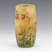 DAUM NANCY BLEEDING HEART VASE