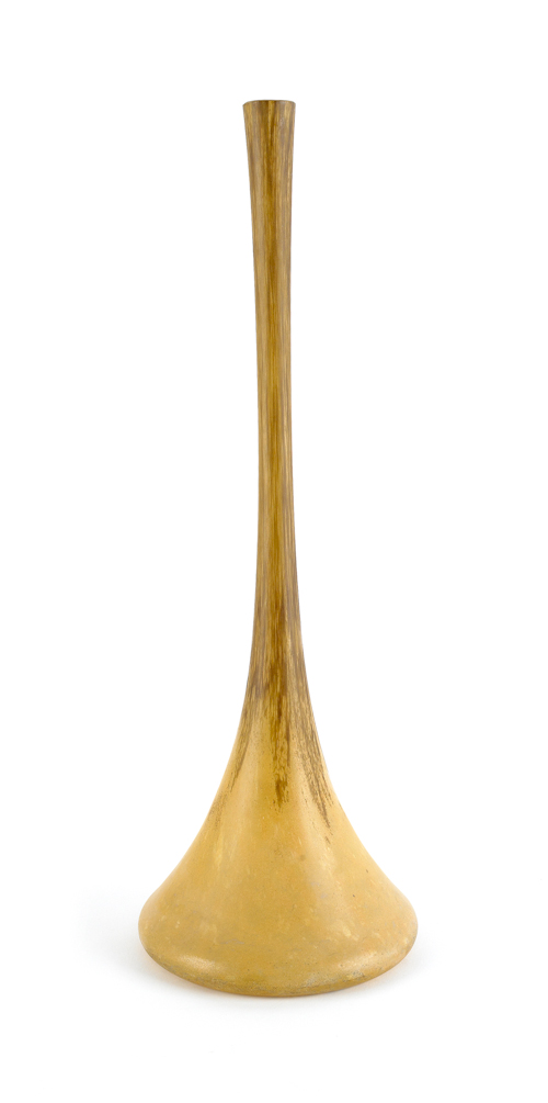 Daum Nancy bud vase 19" h. ?
