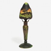 DAUM NANCY CAMEO GLASS MUSHROO