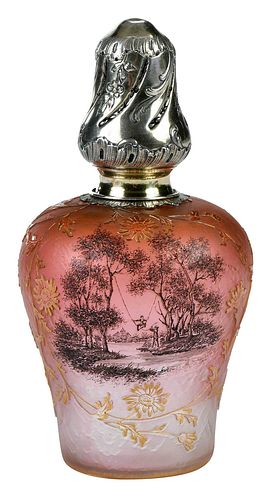 DAUM NANCY CAMEO GLASS PERFUME
