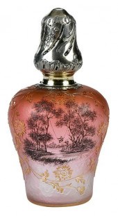 DAUM NANCY CAMEO GLASS PERFUME