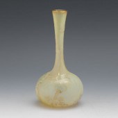 DAUM NANCY ETCHED BUD VASE 6 ¾