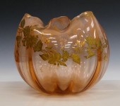 DAUM NANCY FRENCH GOLD GILT AR