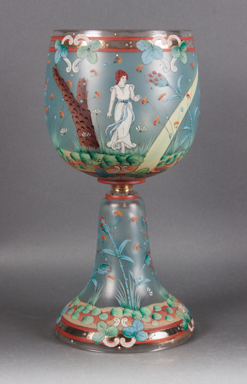 Daum Nancy German style enameled