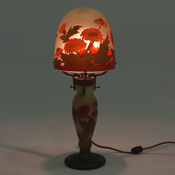DAUM NANCY TABLE LAMP 18 ½" x 7