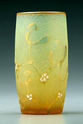 Daum Nancy vase, cameo decoration