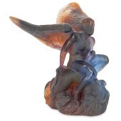 DAUM PATE DE VERRE ANGEL CRYST